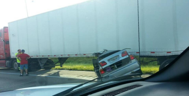 Illustration for article titled You Won't Believe A Civic Driver Survived This Fast And Furious Crash